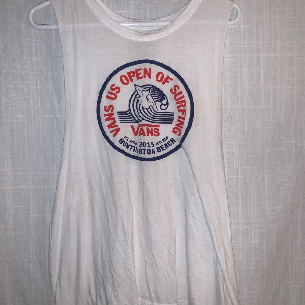 Vans US open for surfing tank top